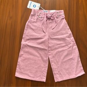 MAYORAL | NWT pink culottes crop pants Size 3